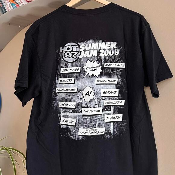 Vintage 2009 Hot 97 Summer Jam Concert Rap Tee - Picture 6 of 7